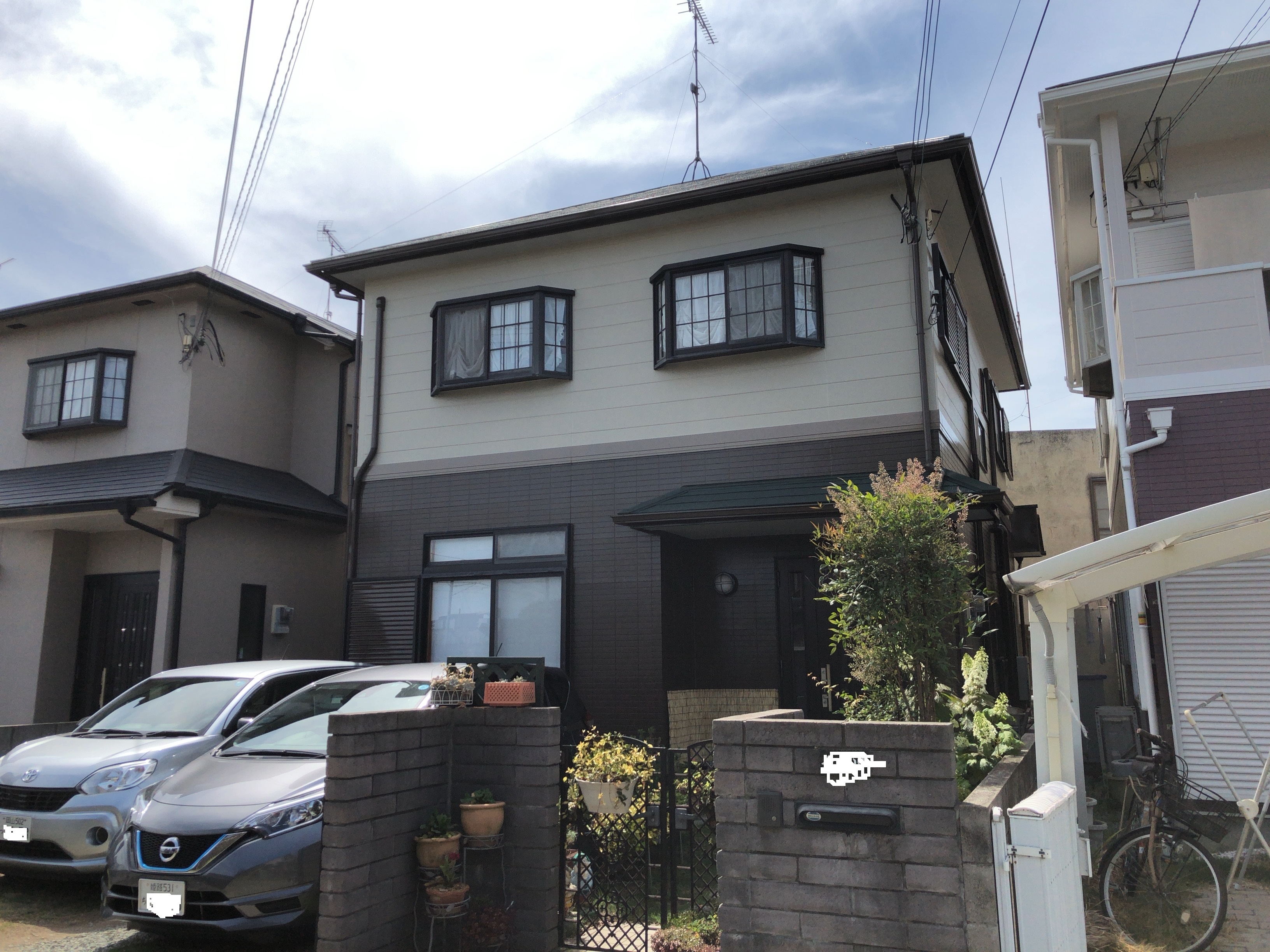 加古川市東神吉町　Ｈ様邸　屋根塗装外壁塗装
