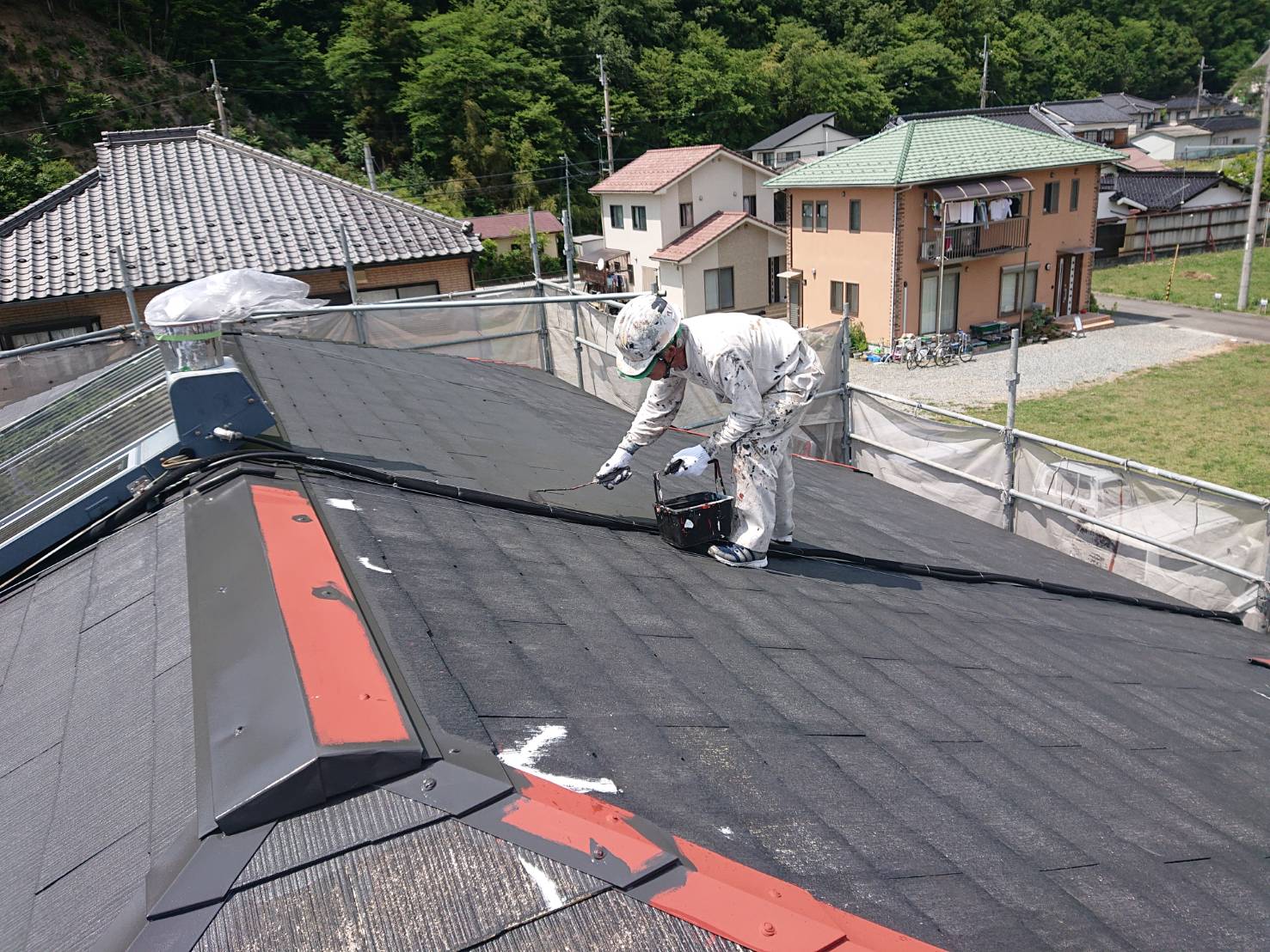 宍粟市　屋根塗装外壁塗装